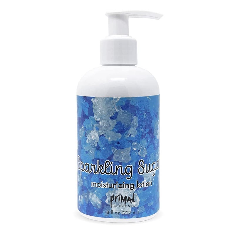 Primal Elements Hand and Body Cream Shea Butter Lotion, 8 OZ, Sparkling Sugar - Image 1