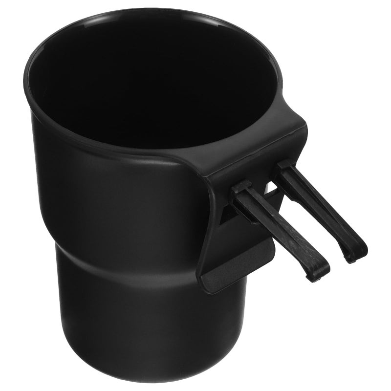 Car Cup Holder Organizer with Air Vent Mount Black Sturdy Storage for Water Bottle Travel - Image 2