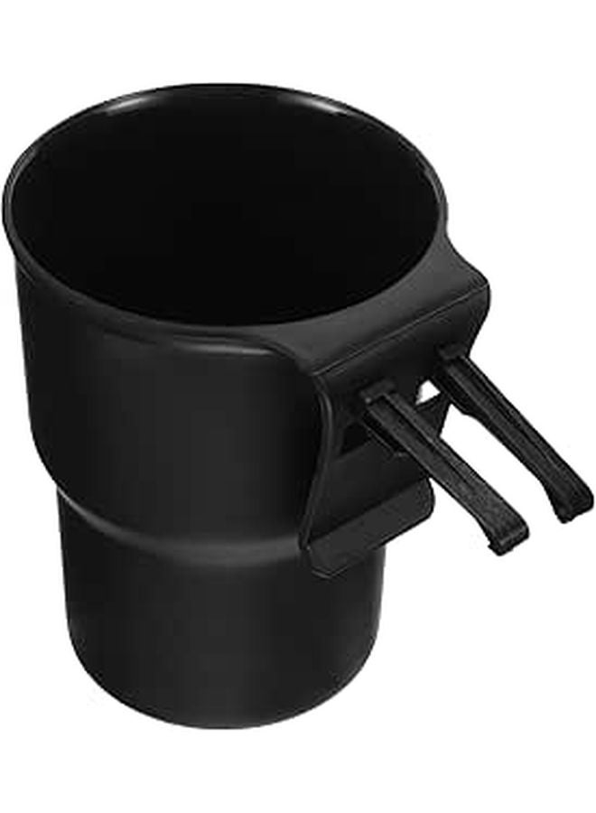 Car Cup Holder Organizer with Air Vent Mount Black Sturdy Storage for Water Bottle Travel - Image 1