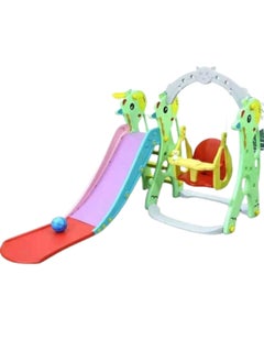 Dreeba Dreeba 3-in-1 Kids Slide and Swing with Basketball Hoop playset - YT-40 