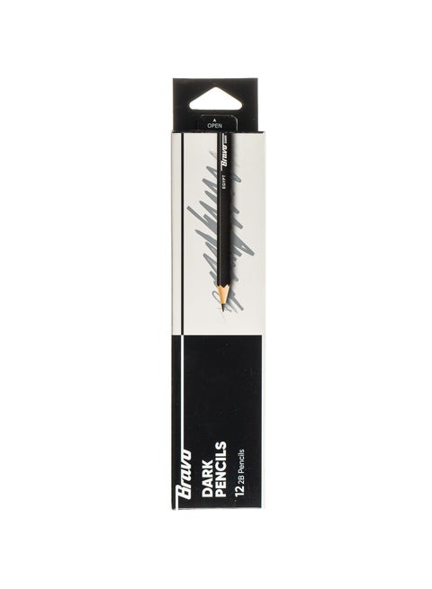Bravo dark pencils - Pack of 12