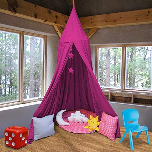 NEXT DAY ART Magic Hanging Canopy Will give Warm and Comfort to Your Kids (Pink) - Image 3