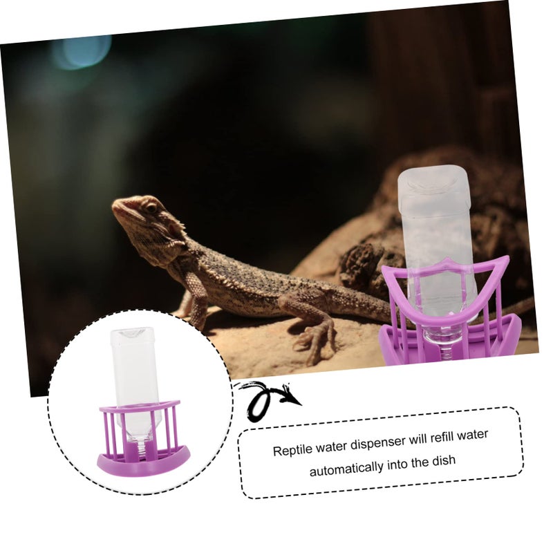 Automatic Water Dispenser For Reptiles Turtles Frogs Lizards Snakes Sturdy Space Saving Design - Image 3
