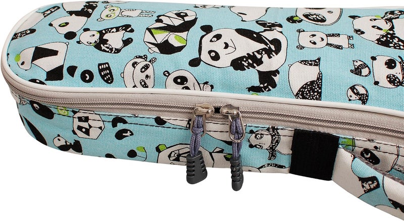 MUSIC FIRST Cotton Panda Ukulele Case for 21" Soprano Ukulele - Image 3