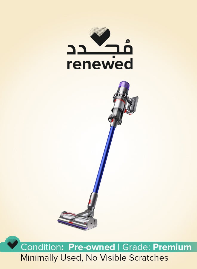 dyson Renewed - V11 Absolute Cordless Vacuum Cleaner | Powerful | 2 Year Warranty incl accidental damage protection | Bagless filtration | LCD Screen and 3 power modes | 185 Airwatts, 0.77L bin, 60 mins runtime 185 W V11 blue - Image 1