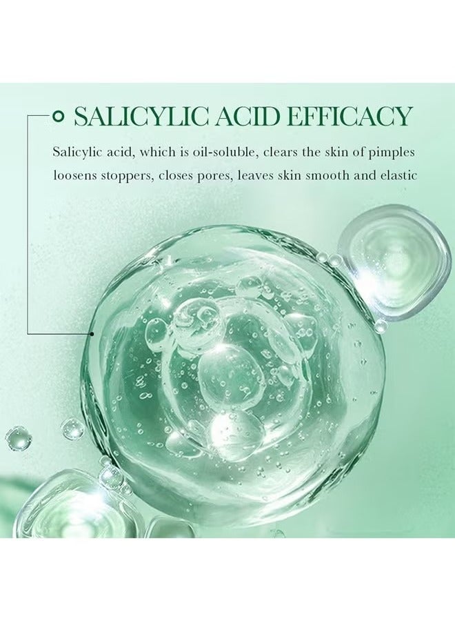 BIOAOUA Salicylic Acid Acne Removal Essence - Oily Skin | Helps Improve the Appearance of Enlarged Pores, Pimples, Blackheads and Uneven Texture, Moisturizing and shrinking Essence, 35 ml - Image 5