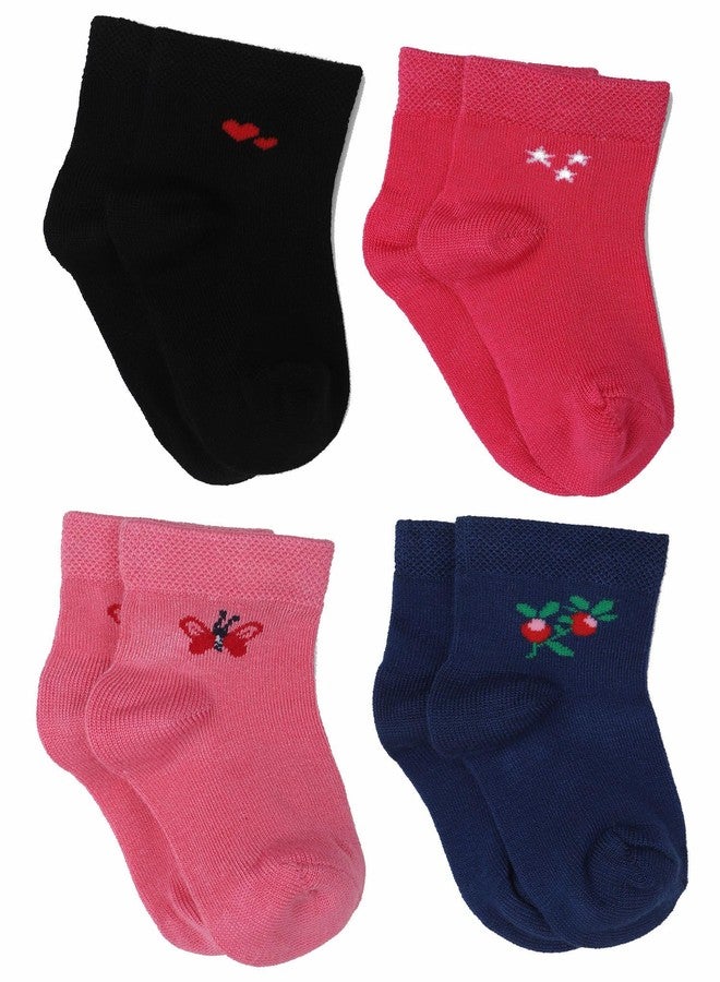 BODYCARE Girls Ankle Length Socks Navy - Image 1