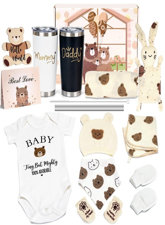WITOROR 16pcs Gender Reveal Gift, Baby Shower Gifts and Pregnancy Gift for New Parents, New Mom Care Package, First Time Moms Gift Box, New Mom Gift for Expecting Mom, Baby Welcome Box, Newborn Gift Set - Image 1
