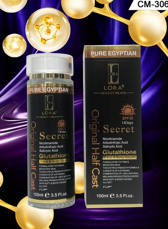 LORA Original Hatf Cast Secret Nicotinamide Arbutinkojic Acid Salicylic Acid