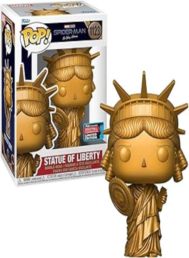 Funko Pop! Super Heroes : Marvel - Spider-Man: No Way Home - Statue of Liberty W/Shield (Convention Exclusive)