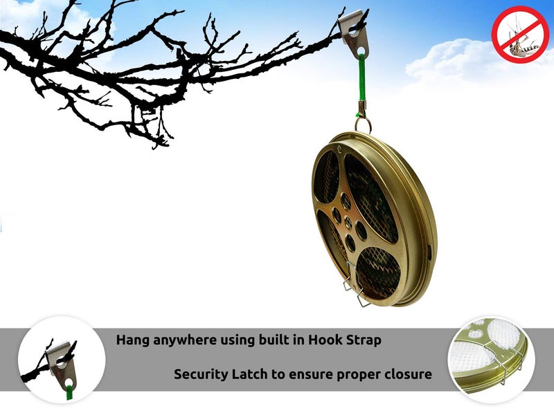 W4W Portable Mosquito Coil Holder - Mosquito Coil & incense burner for Outdoor use, Pool side, Patio, Deck, Camping, Hiking, etc... (includes Set of 2 Holders) - Image 3
