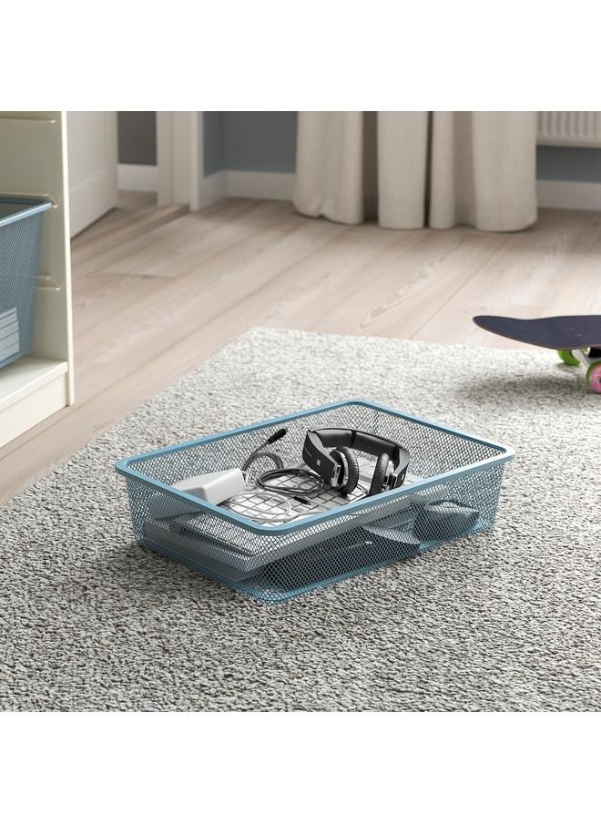 Green Tiger Mesh storage box, grey-blue, 42x30x10 cm  - Image 2