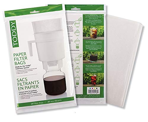 Toddy - THMPF20 Toddy Paper Filter Bags, Home Model Filters, Natural, Pack of 20 - Image 4