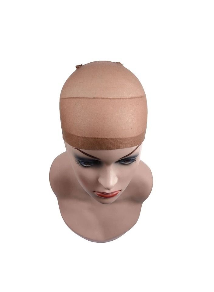 إستيل نايلون تخزين قبعات نهاية قريبة لباروكة للنساء والرجال - Image 4