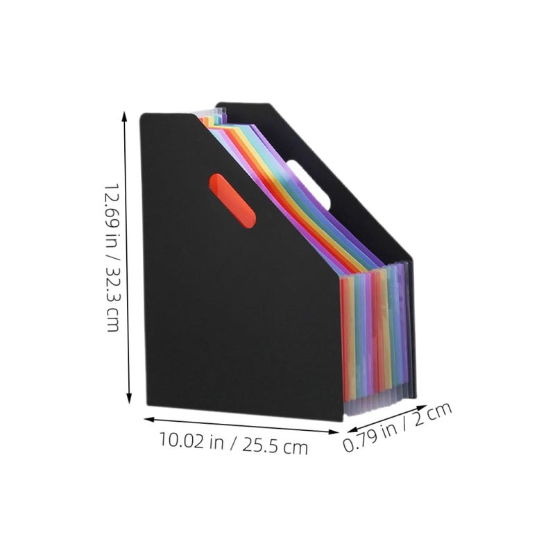 2 Pack Accordion File Folder Organizer For Documents Receipts A4 Size - Image 3