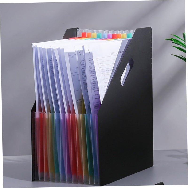 2 Pack Accordion File Folder Organizer For Documents Receipts A4 Size - Image 4