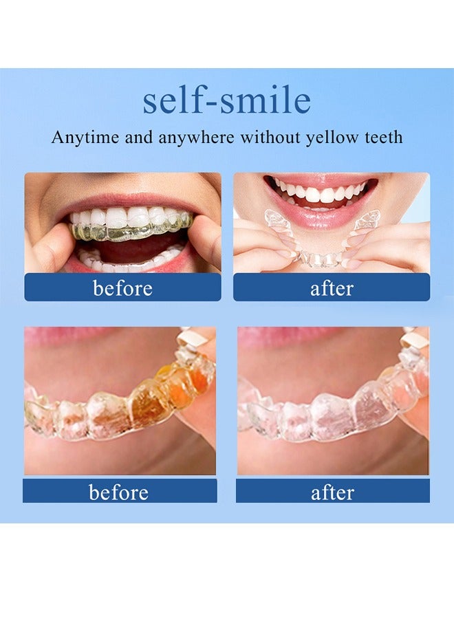 APPTRIN Retainer Cleaner，Retainer Cleaner Tablets Denture Cleaning Tablets for Dental Appliances and Night Mouth Guard Cleanser Removes Odors Stains Plaque-36Tablets - Image 4