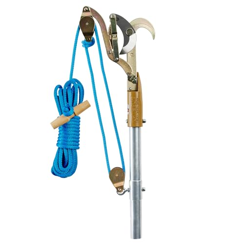 Jameson JA-34DP-PKG Big Mouth Side Cut Double Pulley Tree Pruner Kit - Image 1