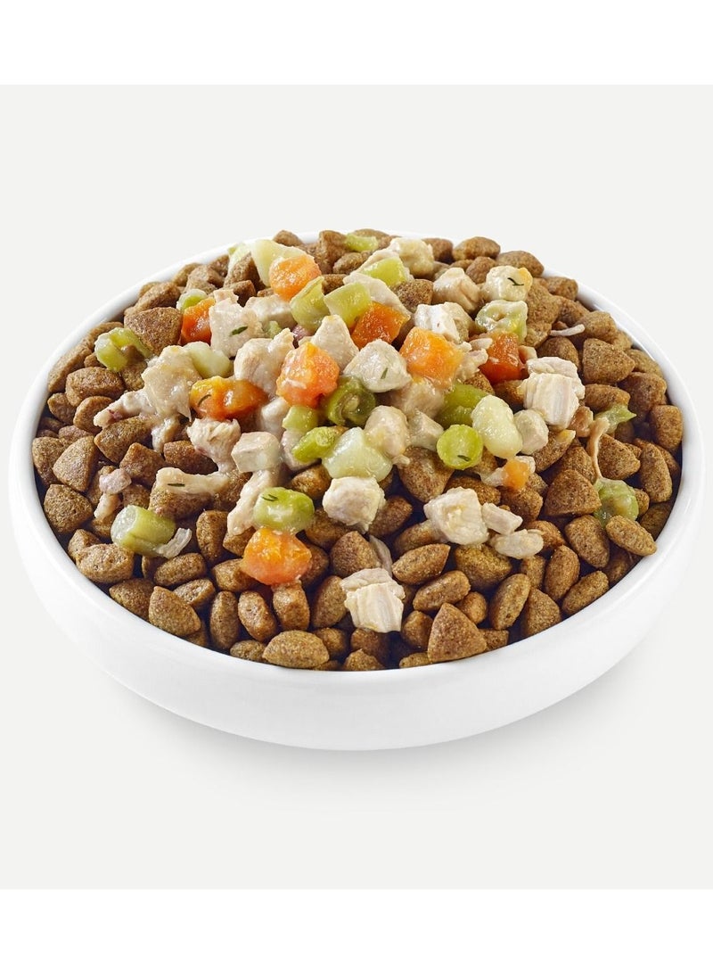 آبلاوس طعام الكلاب الرطب من أبلاوز تيست توبرز، دجاج مطهو مع لحم ضأن وخضراوات، علبة 156 جم - 24 قطعة - Image 2