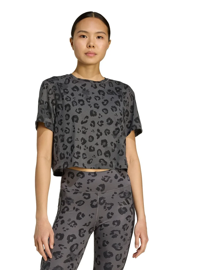 Adidas Workout Essential Printed T-Shirt