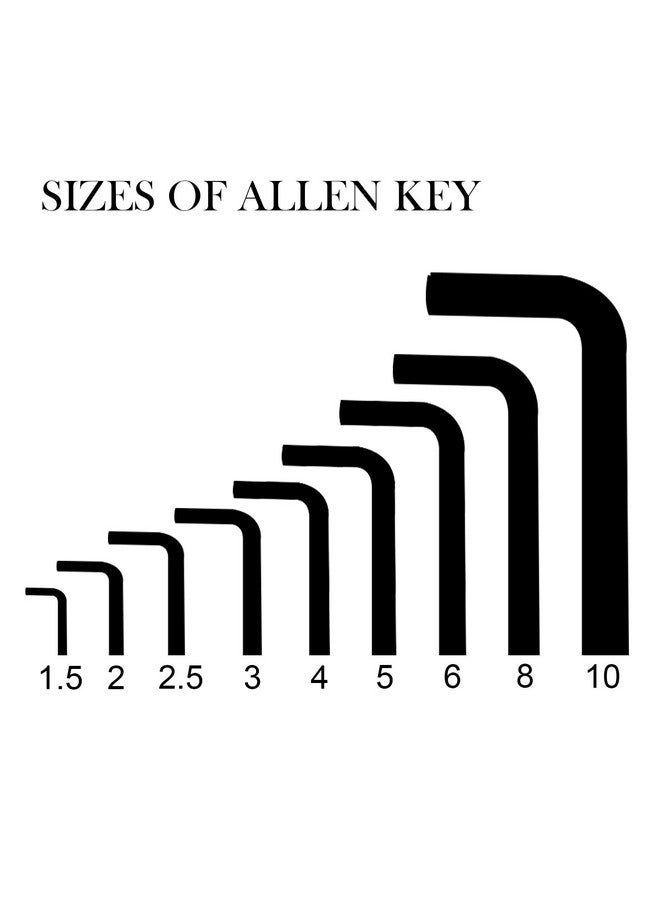 THEMISTO TH-T09 9pcs Allen Key Set - Image 2