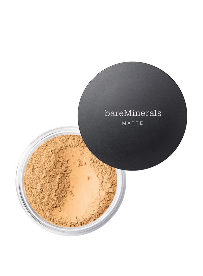 bareMinerals BAEMINERALS Matte Powder Foundation 14 Golden Medium, 6g