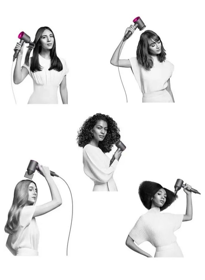 general 1600W Professional Ionic Hair Dryer - Fast Drying Blower Hair Dryer with Thermo-Control, Low Noise, Includes Hair Diffuser and Concentrator for Perfect Styling 1600W - Image 2