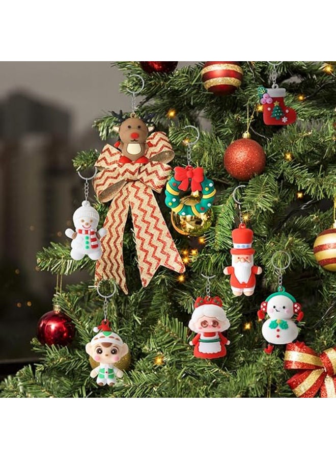 20 pieces - Christmas Rubber Keychains Bulk - Image 4