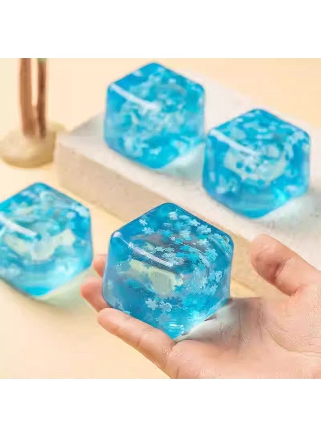 Dampling New Ice Cream Popsicle Stress Relief Toy Slow Rebound Creative Stress Relief Squeeze Toy Small dumpling - Image 1