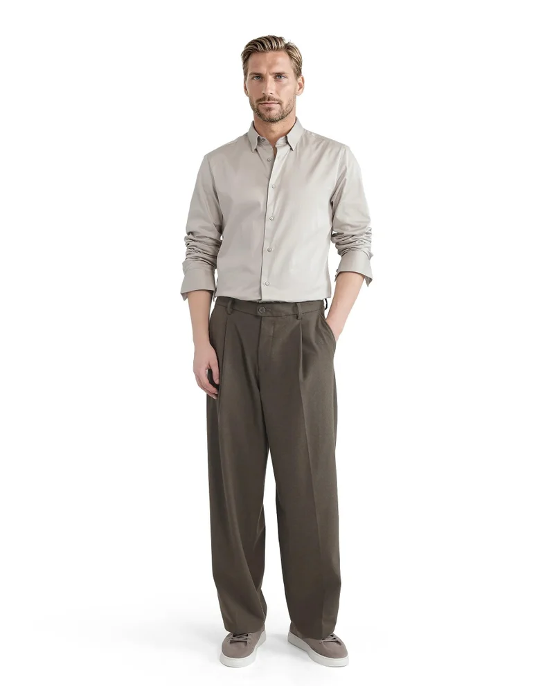 Rare Rabbit Men's Regular Fit Plain Shirt