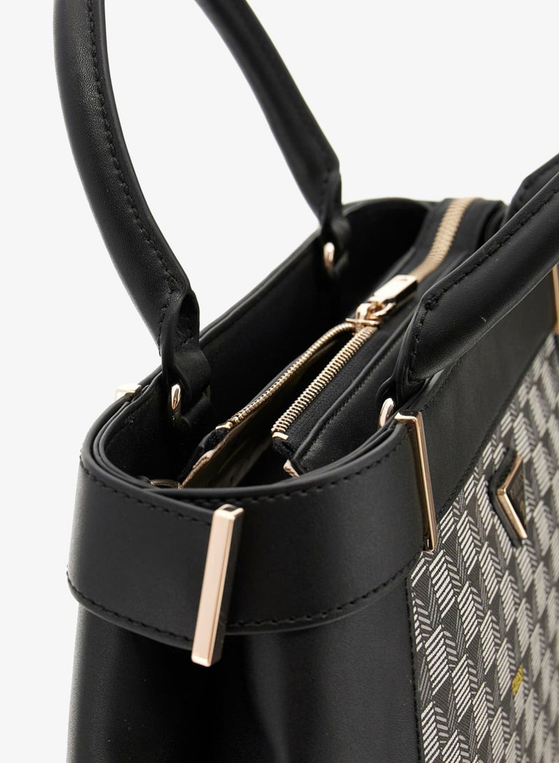 GUESS G Wave II Satchel Bag - Image 4