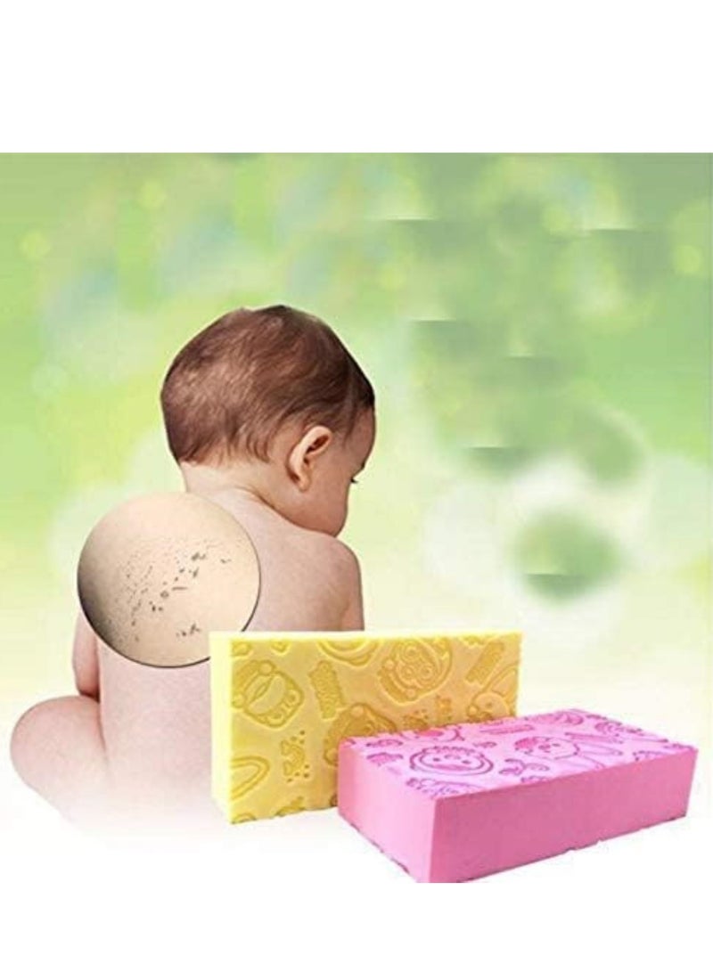 Oasisgalore 3 Pcs Ultra Soft Exfoliating Sponges, PVA Bath Sponges for Kids & Adults, Body Cleansing Supplies  - Image 2