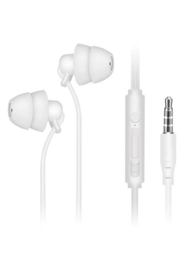Silicone Sleep Dedicated Wired Headphones In-ear HIFI Wired Control Type-c Connection Side Sleeping Without Pressure Ear Sound-Color:3.5 Interface Double Layer Tuning Pink  - Image 5