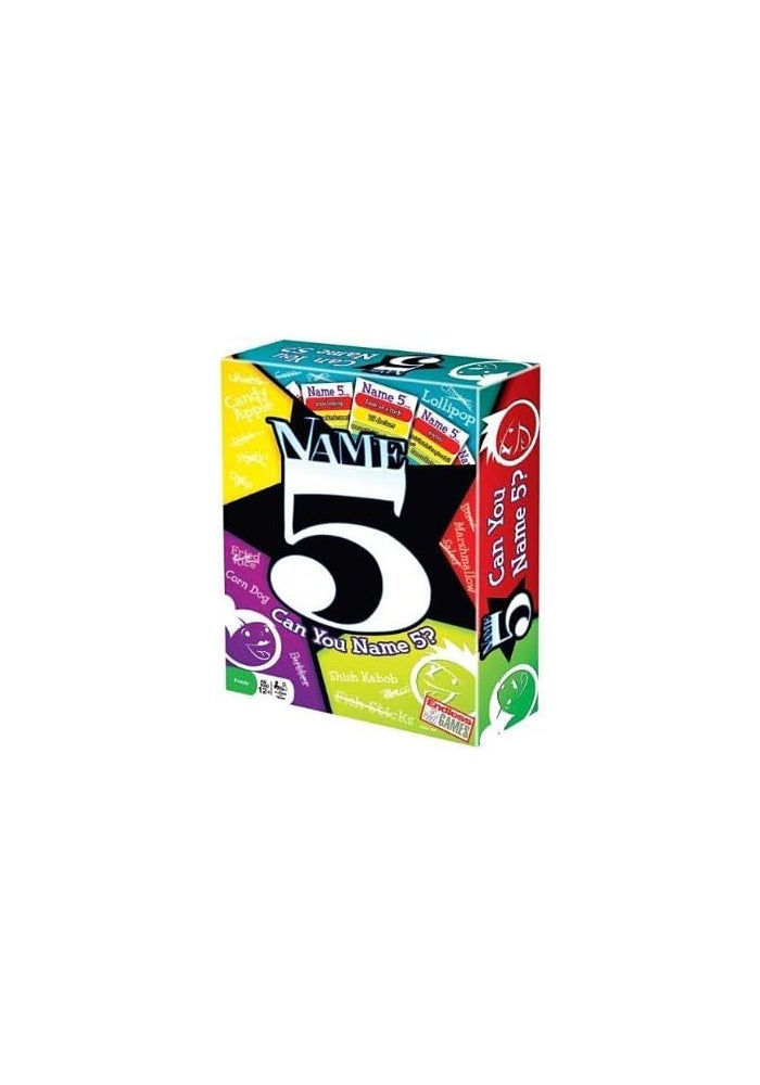 Endless Games Name 5 - Fun Family Party Game for All Ages - Image 4