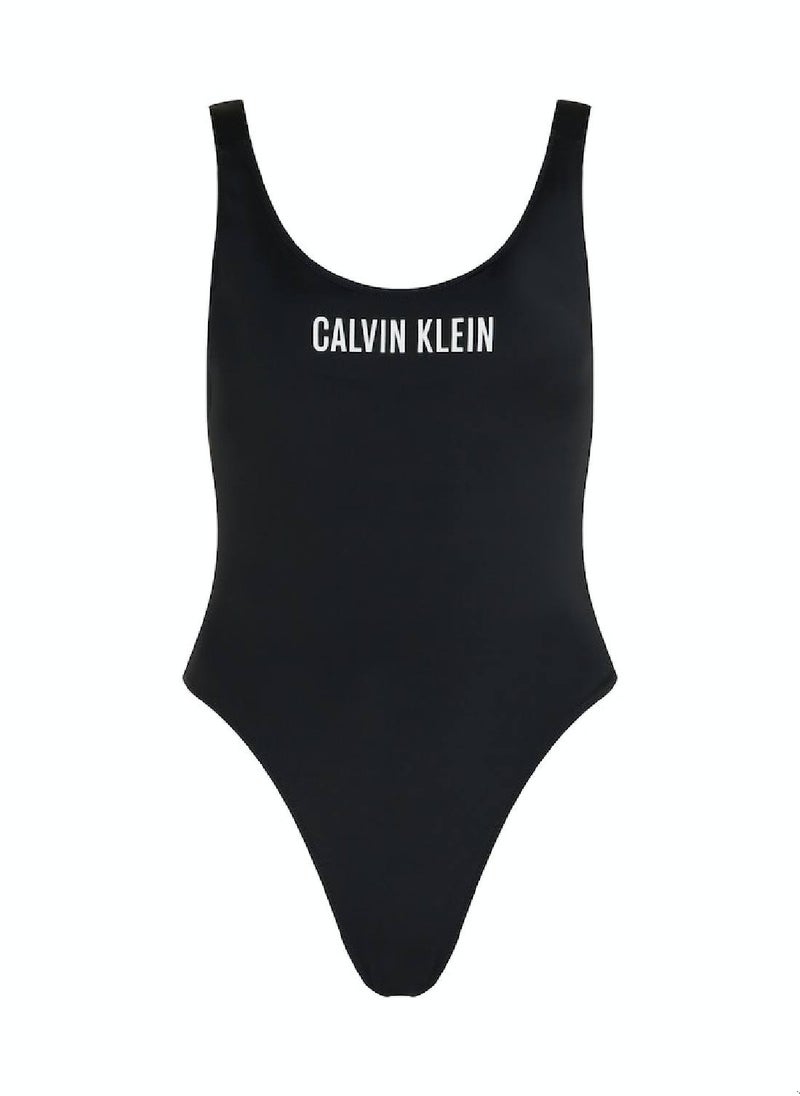 CALVIN KLEIN Calvin Klein Women's One Piece Swimming suit - Swimwear - Polyamide , Black  - Image 2