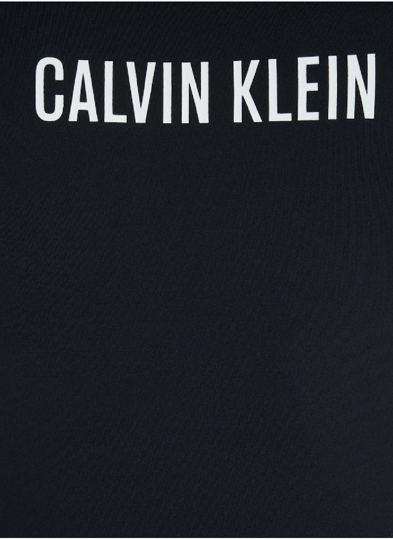CALVIN KLEIN - Calvin Klein Women's One Piece Swimming suit - Swimwear - Polyamide , Black - Image 1