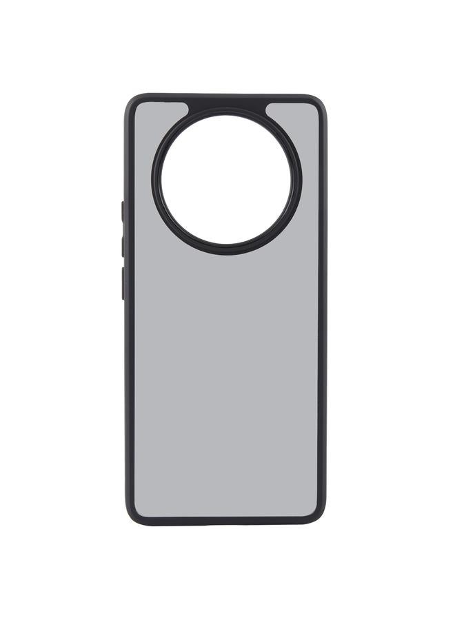 اس-توب جراب لهاتف Realme 11 Pro / 11 Pro+ مصنوع من مادة TPU + PC باللون الأسود غير اللامع - Image 2