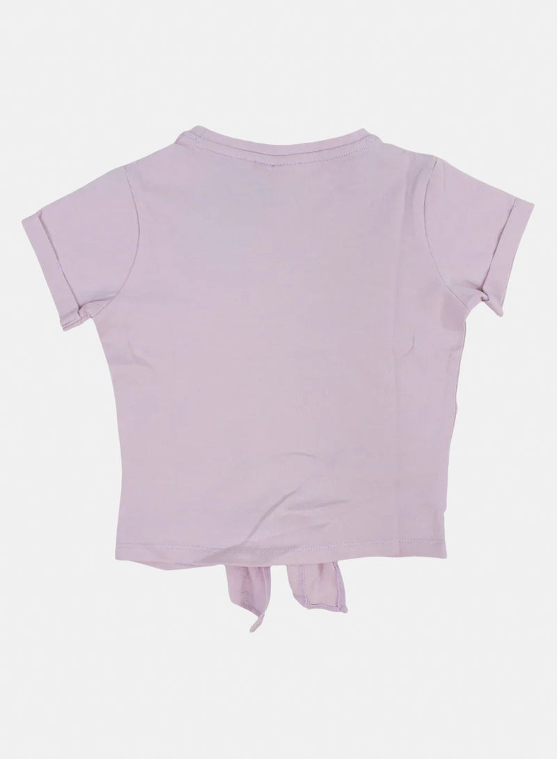 Solang Girls Cotton Printed T-Shirt - Image 2