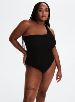 One Shoulder High Leg Swimsuit