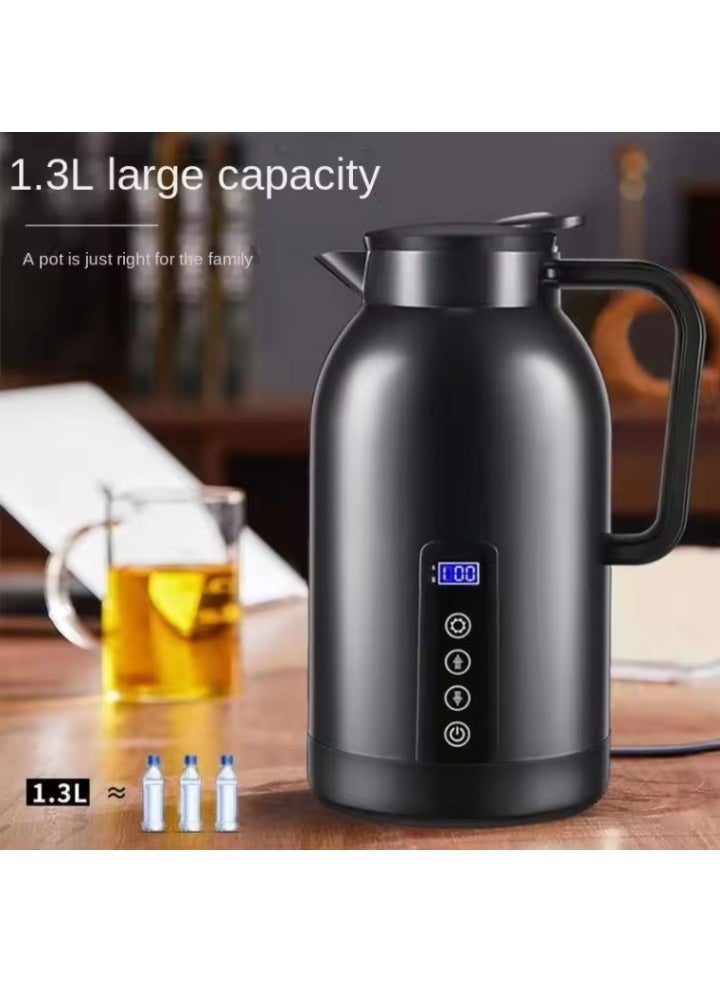 ZOOM Portable car kettle, travel water heater, 304 stainless steel, large capacity, for cars, 12V, 24V, tea, coffee, car, 1200ml - Image 5