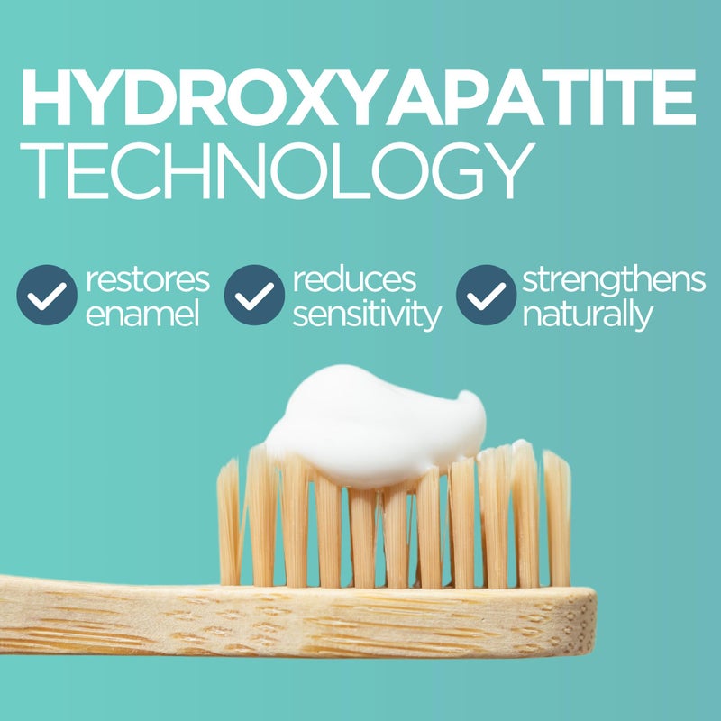 Wellnesse Hydroxyapatite Toothpaste, Fluoride Free, Whitening Toothpaste, Remineralizing Enamel Care, Xylitol Formula for Sensitive Teeth and Daily Oral Care, Fresh Mint, 4 Oz - Image 4