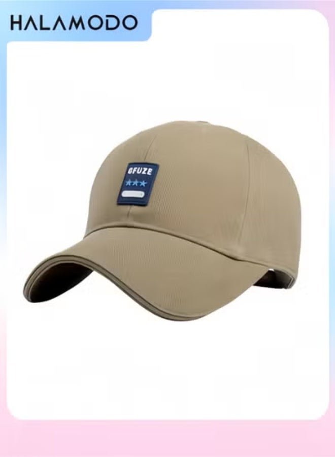 Halamodo Unisex Classic Baseball Cap 100% Cotton Vintage Washed Denim Dad Hat Adjustable Size for Men and Women - Image 1