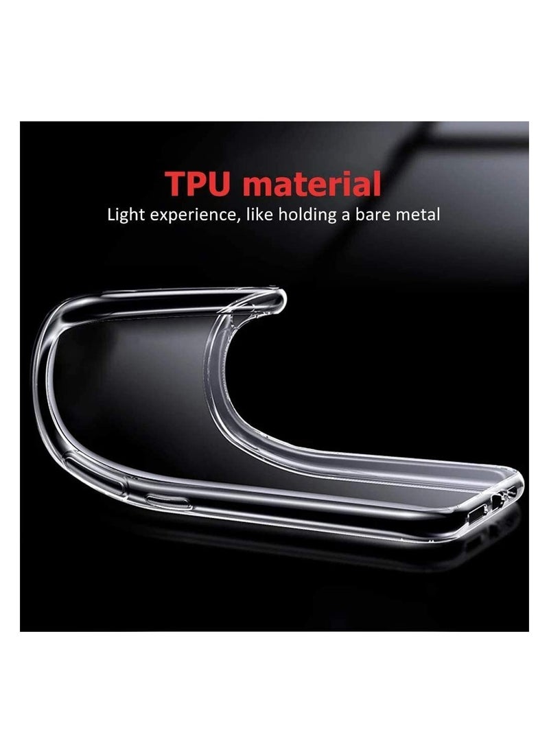 Techie - Xiaomi Poco M5s / Redmi Note 10 / 10s TPU Soft Corner Ultra Slim Clear Case Shockproof Anti Fingerprint Transparent Protective Back Cover - Image 1