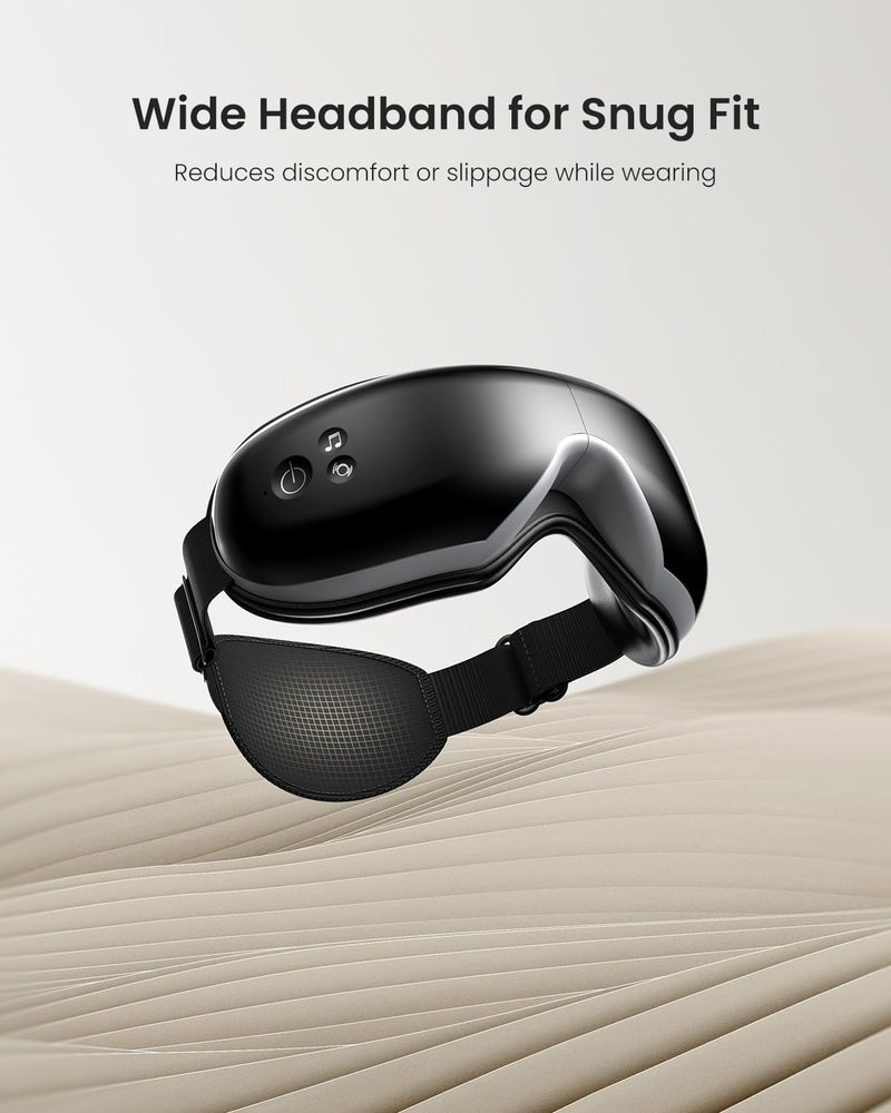 RENPHO Eyeris 1 Eye Massager with Heat, FSA Eligible HSA, Christmas Birthday Gifts for Women Men Mom Dad Her Him, Eye Mask for Migraine, Smart Sleep Mask for Dry Eyes Relax, Reduce Strain - Image 5