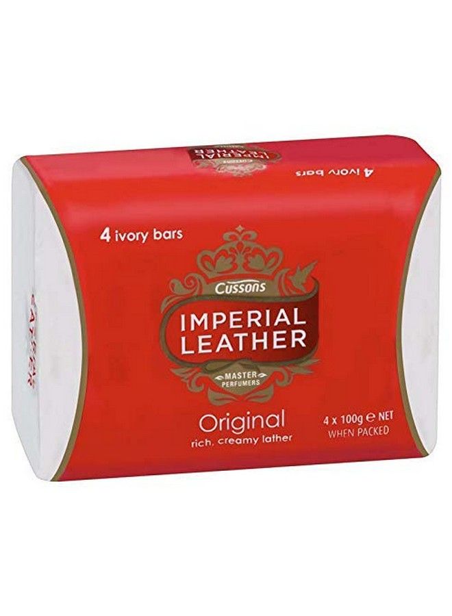 Imperial Leather Leather Original Bar Soap 4 Pack - Image 2