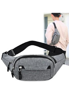 Sports Waist Bag, Unisex Waist Pack, Waterproof Waist Pack and Wear-Resistant 4 Pockets, Large Capacity Waist PackOutdoor Sports Waist Bag