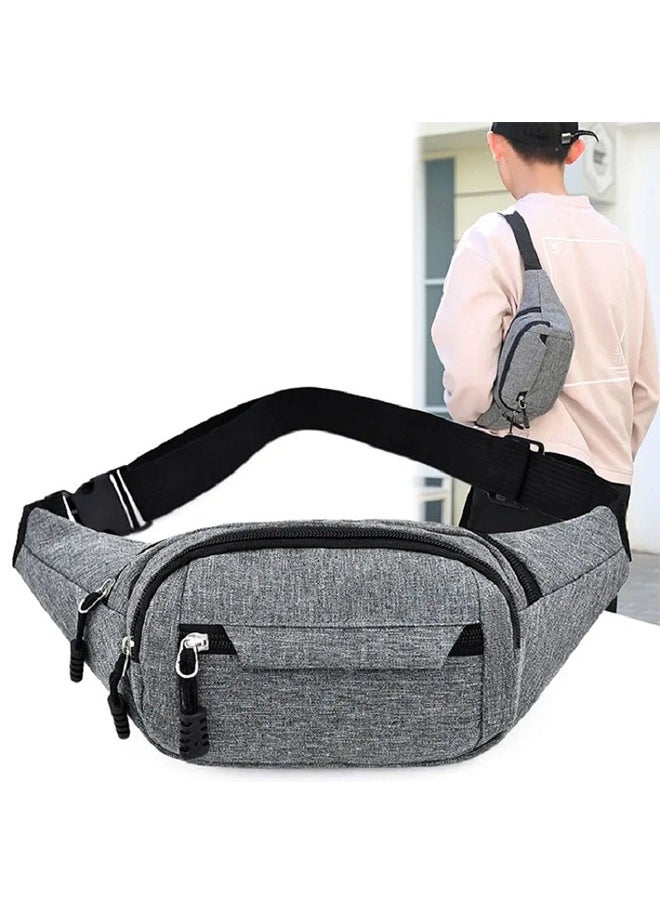 Ant - Sports Waist Bag, Unisex Waist Pack, Waterproof Waist Pack and Wear-Resistant 4 Pockets, Large Capacity Waist PackOutdoor Sports Waist Bag - Image 1