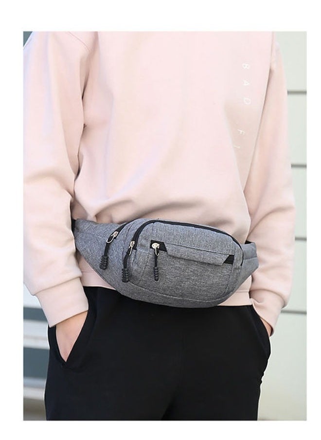 Ant - Sports Waist Bag, Unisex Waist Pack, Waterproof Waist Pack and Wear-Resistant 4 Pockets, Large Capacity Waist PackOutdoor Sports Waist Bag - Image 1