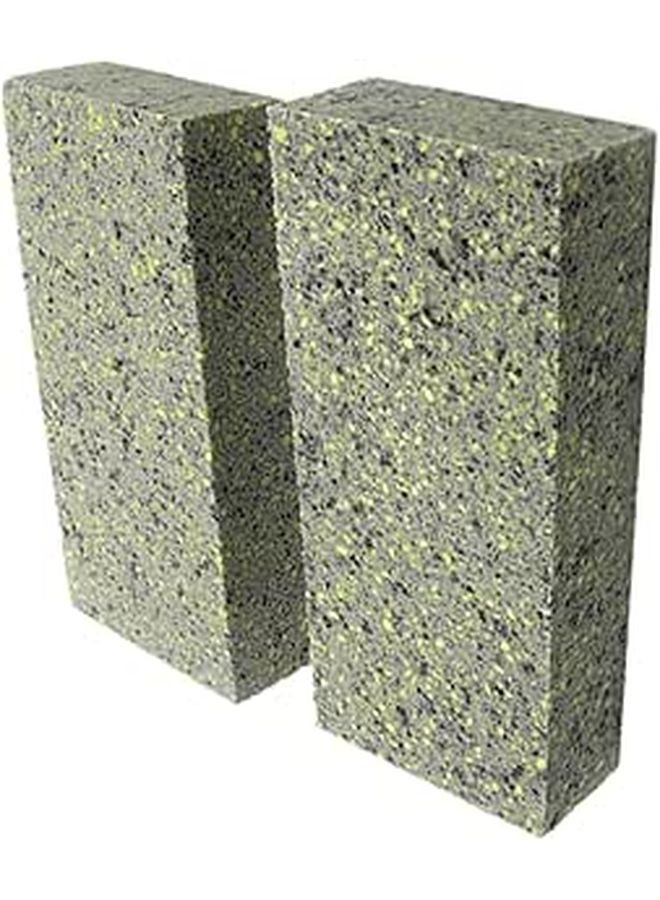2 Pack PVA Sponge Blocks Honeycomb Texture Shower Scrubber for Car and Kitchen Cleaning - Image 1