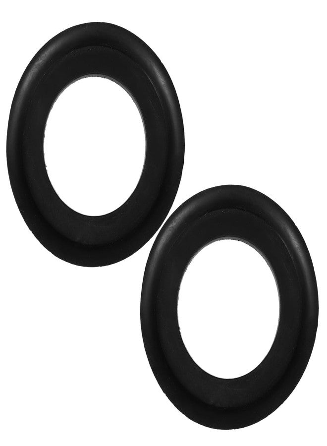 FUNOMOCYA 2Pcs Leakproof Sealing Gasket for Urinal Sturdy Rubber Drain Flange Easy Install for Home Urinal Model - Image 1